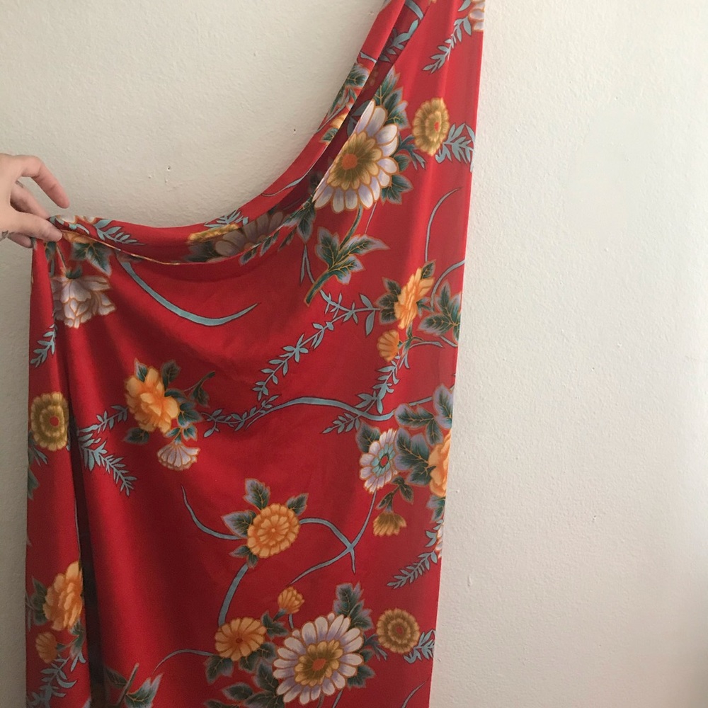 Vintage Sarong wrap dress Criss Cross Beach